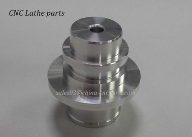 SGS Precision Parts Custom CNC Lathe Parts Stepped Shaft With AL6061 For Terminal Automation Equipment